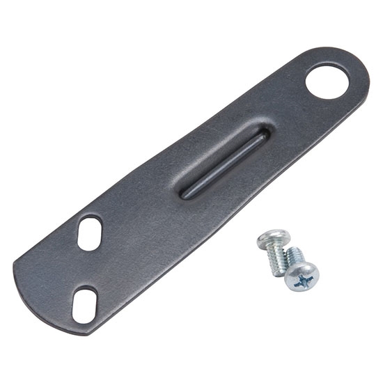 Edelbrock 72276 Nitrous Oxide Solenoid Bracket, Steel, Black