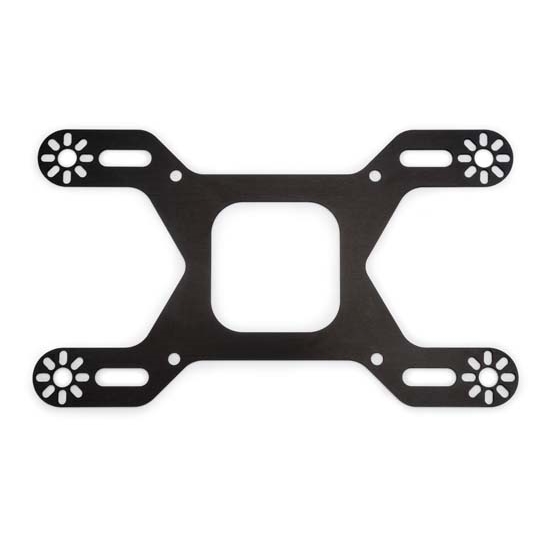 Edelbrock 72287 Nitrous Oxide 4-Solenoid Bracket For Sq. Flange Carbs