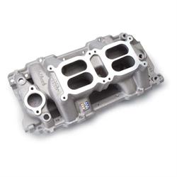 Edelbrock 7522 Performer RPM Air Gap Dual-Quad Intake Manifold, Chevy