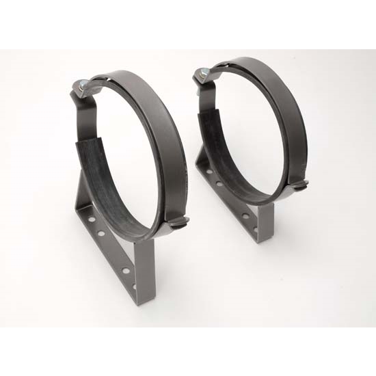 Edelbrock 76204 Nitrous Oxide Bottle Bracket, Steel, 10/15lb.,7.00 In.