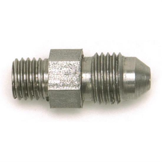 Edelbrock 76525 Flare Fitting Adapter, Straight, -3AN x 5/16-24