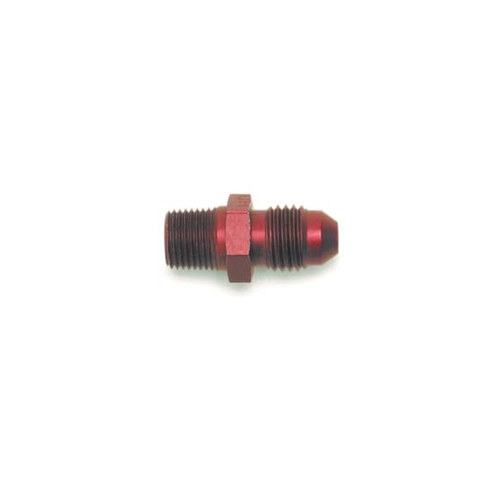 Edelbrock 76531 Flare To Pipe Hose Fitting,-4 AN to Male 1/8 Inch NPT