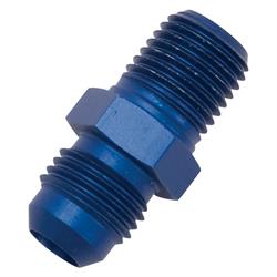 Edelbrock 76540 Flare To Pipe Hose Fitting,Male -6 AN to Male 1/4 In.