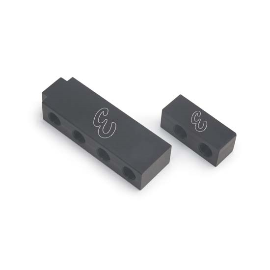 Edelbrock 76578 Nitrous Oxide Distribution Block, Black, 8 Outlets