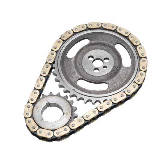 Edelbrock 7801 Performer-Link True Roller Timing Set Chain,SB Chevy V6