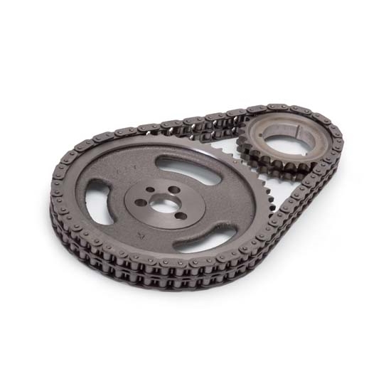 Edelbrock 7810 Performer-Link True Roller Timing Set Chain, BB Chevy