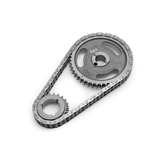 Edelbrock 7830 Performer-Link True Roller Timing Set Chain, Ford