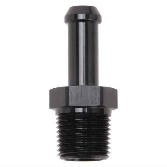 Edelbrock 8117 Pipe to Hose Barb Fitting, Straight, 3/8 in.NPT