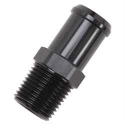 Edelbrock 8183 Pipe to Hose Barb Fitting, Straight,1/2 in. NPT