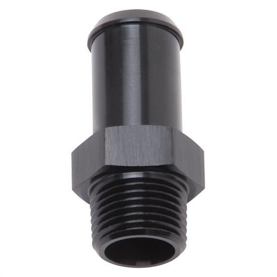 Edelbrock 8187 Pipe to Hose Barb Fitting, Straight, 3/8 in.NPT