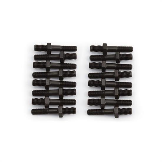 Edelbrock 8593 Rocker Arm Stud Bolt Kit, 7/16 Inch, Set of 16