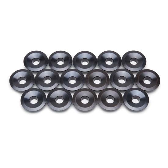 Edelbrock 9602 Valve Spring Retainers, Steel, 7 Degree, 1.550 Inch