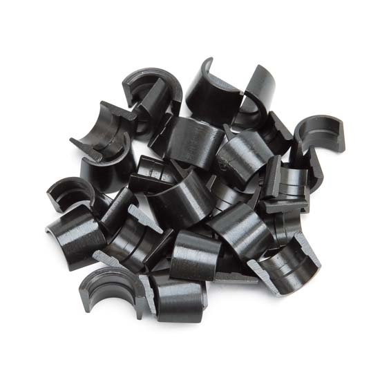 Edelbrock 9612 Valve Stem Locks Valve, Black Oxide, 7 Degree, Steel