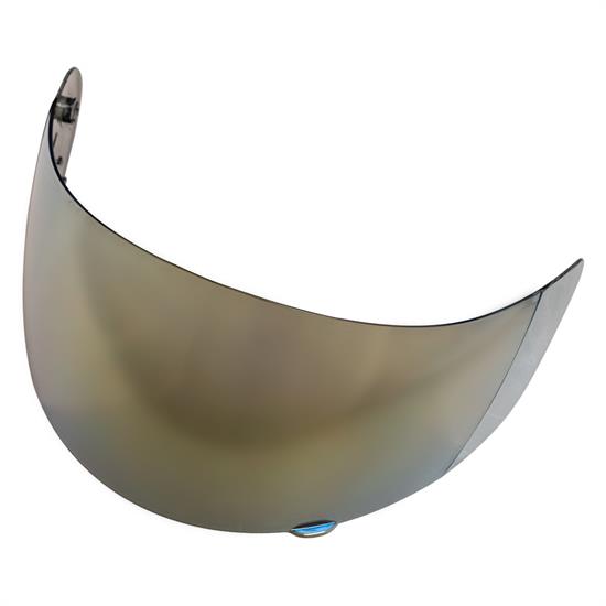 Zamp HASZ1GM Z-1 Series Helmet Shield Mirror Gold