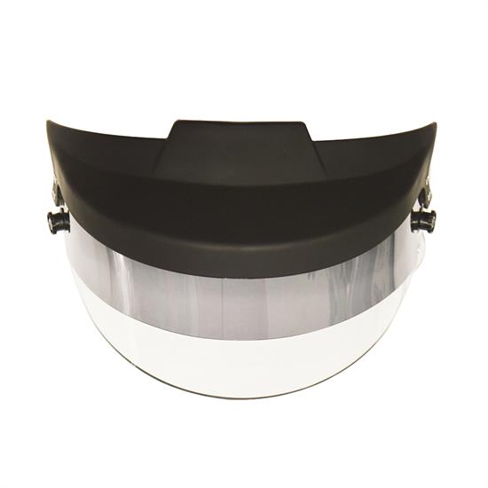 Zamp HASZV20CL Z-20 Helmet Shield w/Visor Sunstrip