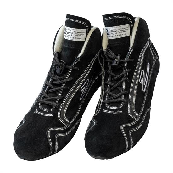 Zamp ZR-30 SFI 3.3/5 Race Shoe, Black, Size 12