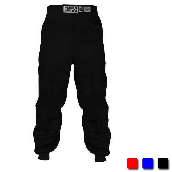 Finishline Qualifier Single Layer Racing Suit Pants SFI-1 Flame Retardant