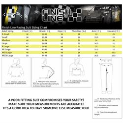 Finishline Qualifier Single-Layer Two-Piece Racing Suit Combos