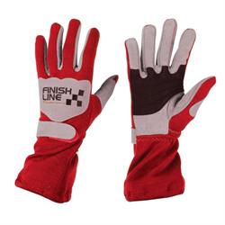 Finishline Driver Racing Suit Gloves - Double Layer SFI 3.3/5 Leather