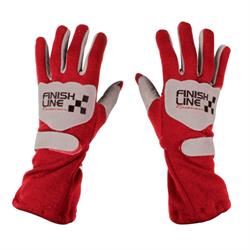 Finishline Driver Racing Suit Gloves - Double Layer SFI 3.3/5 Leather