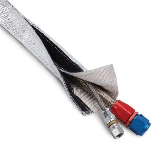 DEi 010487 Heat Shroud Aluminized Line Sleeving, 2-1/2 x 3 Feet