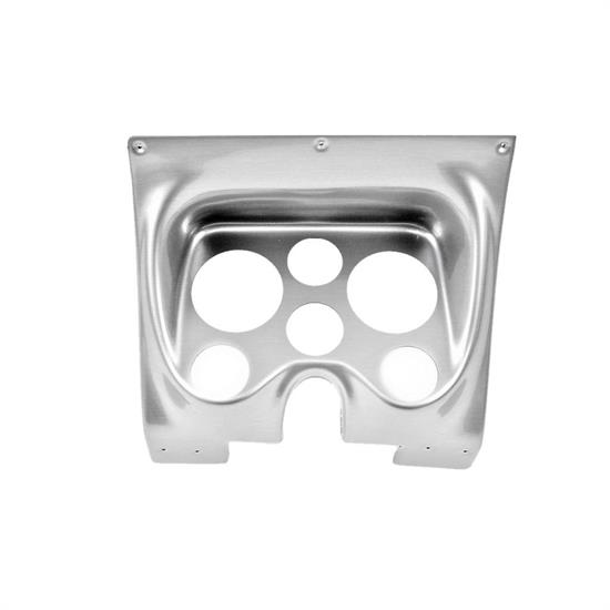 Classic Dash 101670012 67-68 Camaro 6 Hole Panel 3-3/8 Inch, Alum