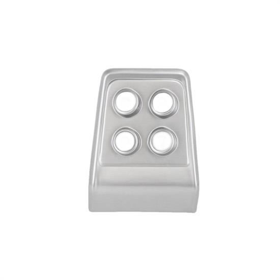 Classic Dash 101670042 67-68 Camaro 4 Hole Ctr Pnl 2-1/16 In,Alum