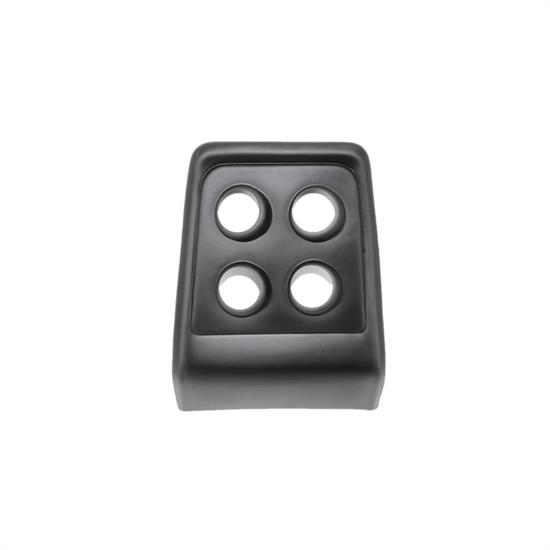 Classic Dash 101670041 67-68 Camaro 4 Hole Ctr Pnl 2-1/16 In,Blk
