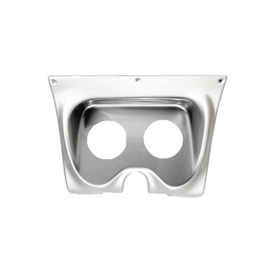 Classic Dash 101670062 67-68 Camaro 2 Hole 3-3/8 Inch Panel, Alum