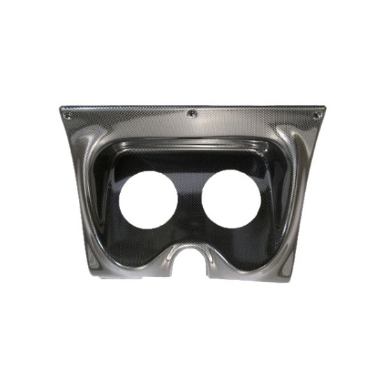 Classic Dash 101670063 67-68 Camaro 2 Hole 3-3/8 Inch Panel, CF