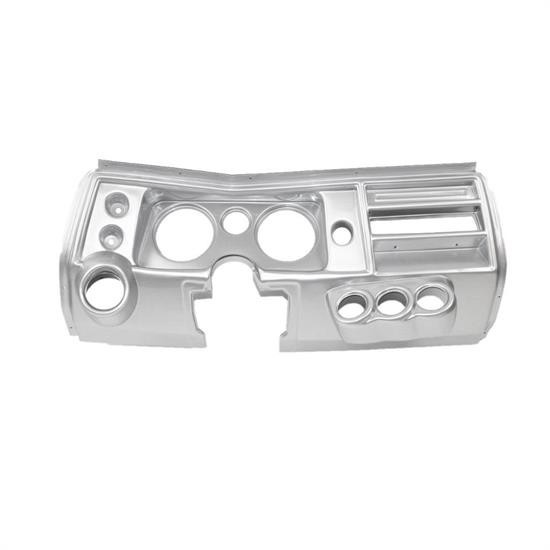 Classic Dash 103680028 68 Chevelle 5 Inch Dash Panel with, Alum