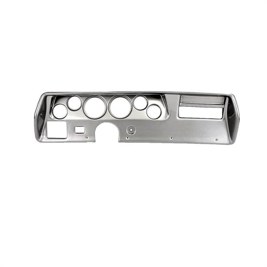 Classic Dash 104700012 70-72 Chevelle SS 6 Hole Dash Panel, Alum