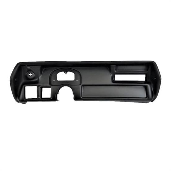 Classic Dash 105700021 70-72 Chevelle RacePak Dash Panel, Blk