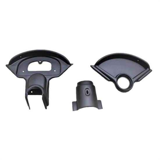 Classic Dash 108550031 55-56 Bel Air/Nomad RacePak Panel, Blk