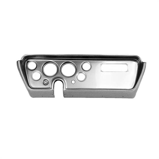 Classic Dash 411670012 67 GTO/Lemans Dash Panel, Brushed Aluminum