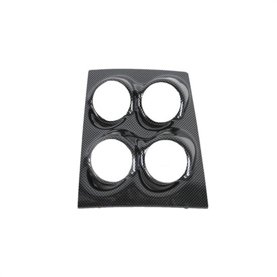 Classic Dash 110-68-50424 68-69 Camaro Console Quad Pod, CF