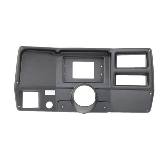 Classic Dash 130-73-53921 73-83 GM Truck Holley 7.5 In Panel, Blk
