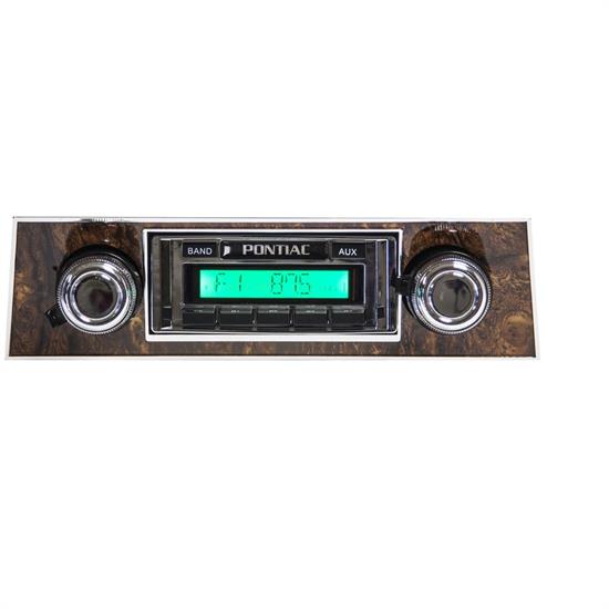 Custom Autosound CAM-CAF-230B In Dash, 1968 Pontiac Firebird