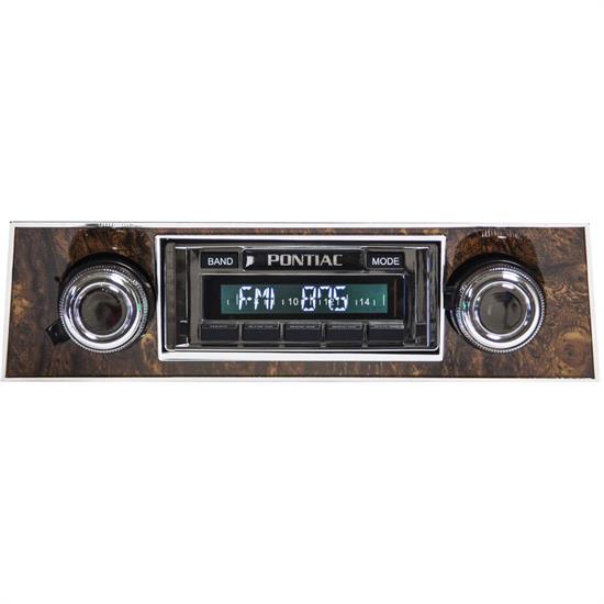 Custom Autosound CAM CAF-630B In Dash, 1968 Pontiac Firebird