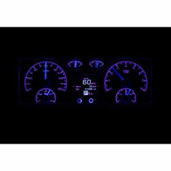 Dakota Digital HDX-40F-K 1940 Ford Car HDX Instruments, Black