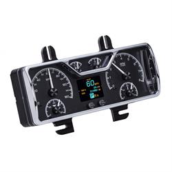Dakota Digital HDX-40F-K 1940 Ford Car HDX Instruments, Black