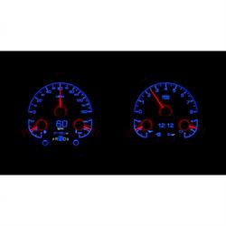 Dakota Digital HDX-67C-CAM-K 67-68 Camaro HDX Instruments, Black