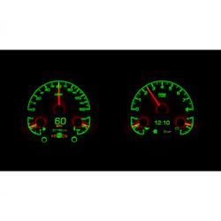 Dakota Digital HDX-67C-CAM-K 67-68 Camaro HDX Instruments, Black