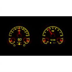 Dakota Digital HDX-67C-CAM-K 67-68 Camaro HDX Instruments, Black
