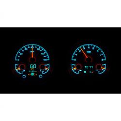 Dakota Digital HDX-67C-CAM-K 67-68 Camaro HDX Instruments, Black