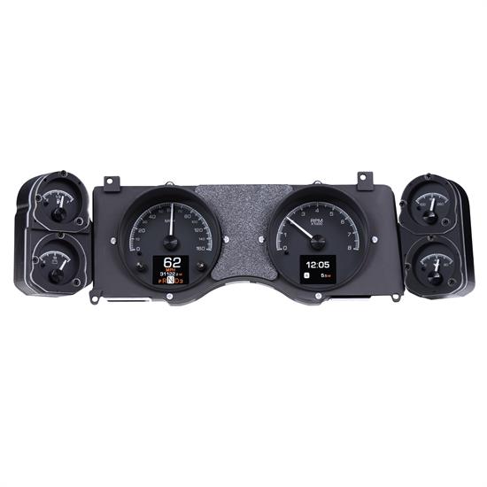 Dakota Digital HDX-70C-CAM-K 70-81 Camaro HDX Instruments, Black