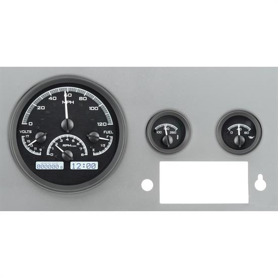 Dakota Digital VHX-55J-K-W 1955-86 Jeep CJ VHX Instruments