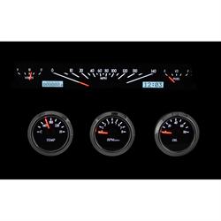 Dakota Digital VHX-61C-IMP-K-W 61-62 Chevy Impala VHX Instruments