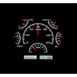 Dakota Digital VHX-66F-BRO-K-W 66-77 Ford Bronco VHX Instruments