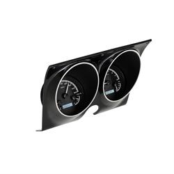 Dakota Digital VHX-67C-CAM-K-W 1967 Camaro VHX Instruments, Black